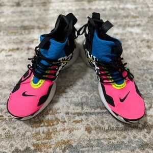 Nike x Acronym Air Presto Mid Racer Pink